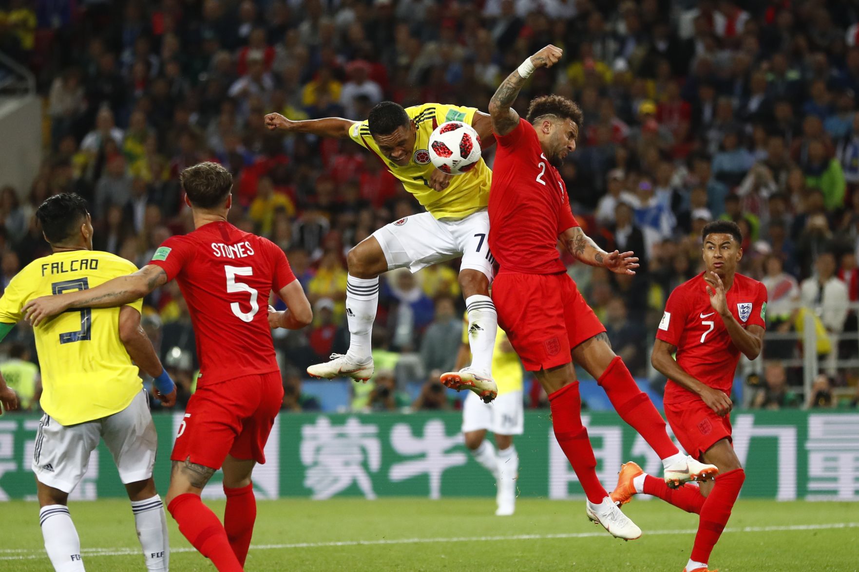 England vs. Colombia